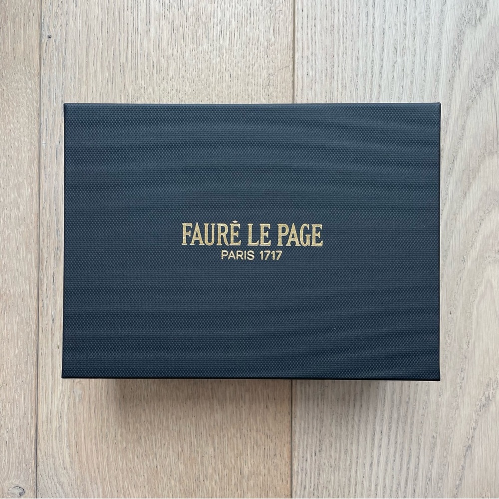 🆕 Authentic Fauré Le Page Empty Medium Gift Box - 8” L x 6” H x 3” W